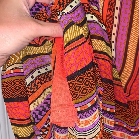 Umgee | printed wide-leg pants - Picture 3 of 4